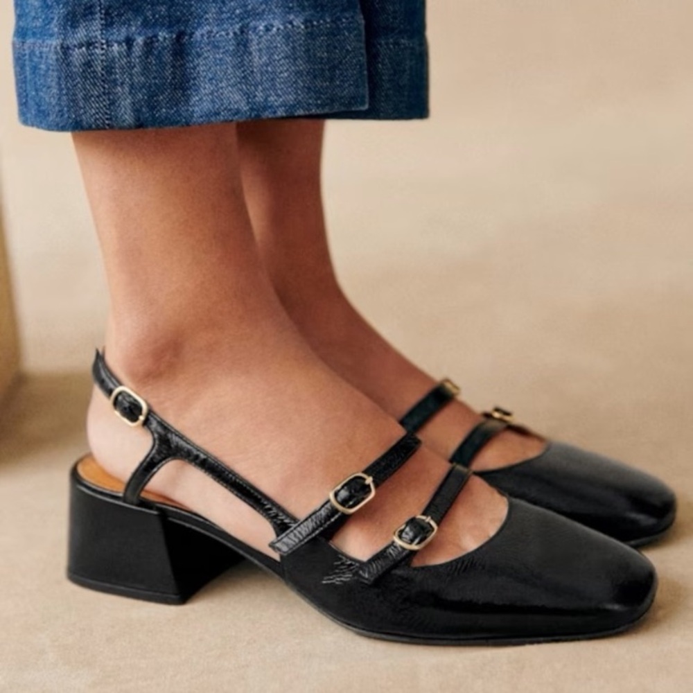 Sezane Black Paula Babies Size 40